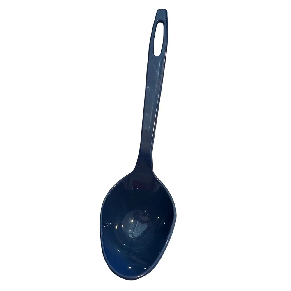 Tailor Made Products Navy Blue Plastic Serving Spoon Ladle Kitchen USA 11